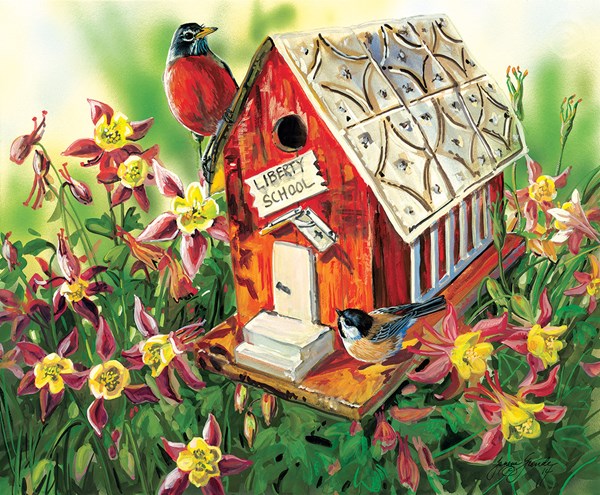 SunsOut (30601) - Janene Grende: "Liberty School" - 550 pièces