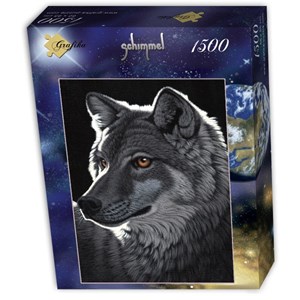 Grafika (T-00438) - Schim Schimmel, William Schimmel: "Night Wolf" - 1500 pièces
