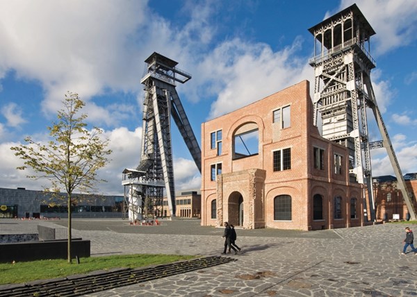 PuzzelMan (585) - "Belgium, Mine Winterslag Genk" - 1000 pièces