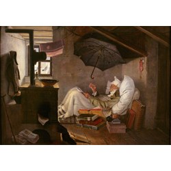 Grafika Kids (01257) - Carl Spitzweg: "Le Pauvre Poète, 1839" - 100 pièces