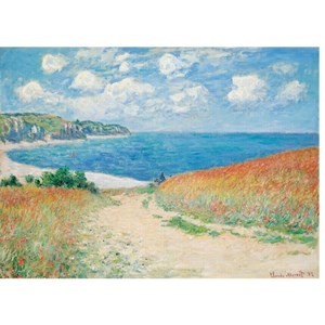 Puzzle Michele Wilson (A490-500) - Claude Monet: "Chemin dans les Blés, 1882" - 500 pièces