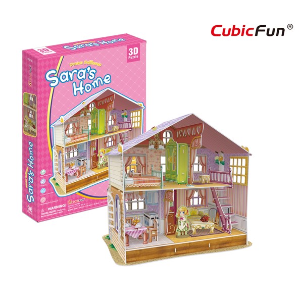 Cubic Fun (P678h) - "La Maison de Sara" - 94 pièces