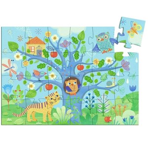 Djeco (07215) - "Coucou Hibou" - 24 pièces