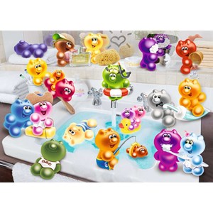 Ravensburger (15967) - "In the Bathroom" - 1000 pièces