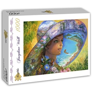Grafika (T-00020) - Josephine Wall: "Hat of Timeless Places" - 1000 pièces