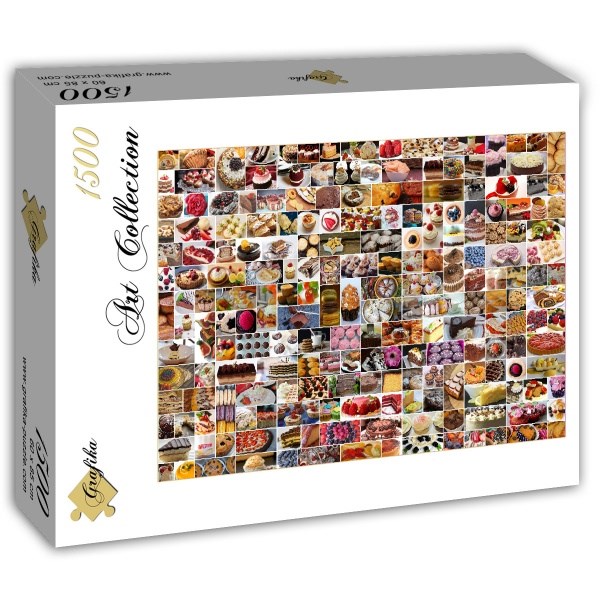 Grafika (T-00373) - "Cakes" - 1500 pièces