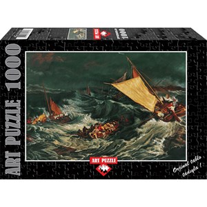 Art Puzzle (81049) - "Le Naufrage" - 1000 pièces