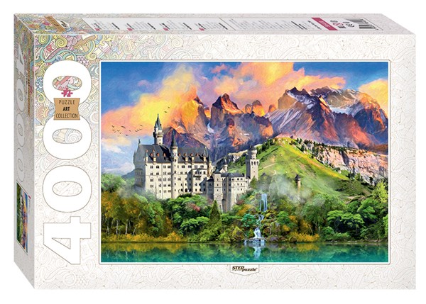 Step Puzzle (85408) - "Château de Neuschwanstein, Allemagne" - 4000 pièces