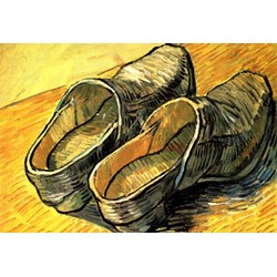 Grafika Kids (00013) - Vincent van Gogh: "Une Paire de Sabots en Cuir, 1888" - 12 pièces