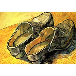 Grafika Kids (00013) - Vincent van Gogh: "Une Paire de Sabots en Cuir, 1888" - 12 pièces
