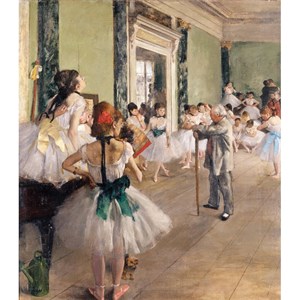 Puzzle Michele Wilson (A112-250) - Edgar Degas: "La classe de danse" - 250 pièces