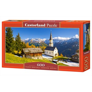 Castorland (B-060153) - "Church Marterle, Carinthia, Autriche" - 600 pièces