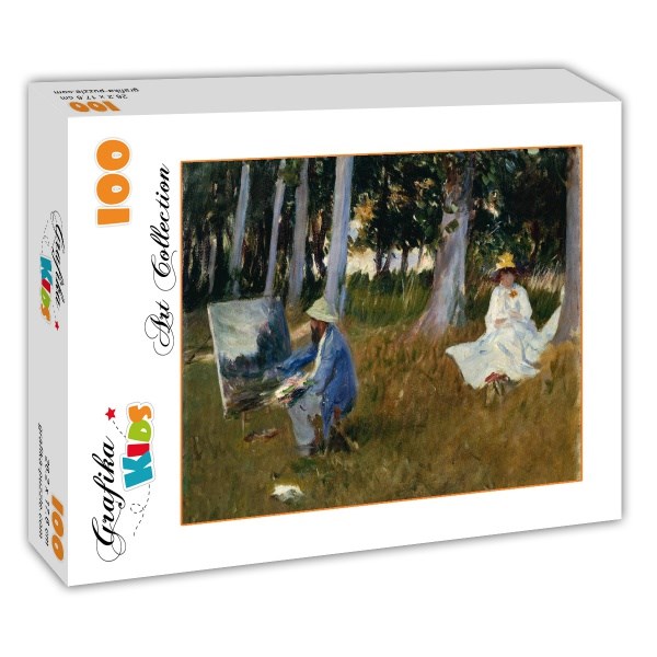Grafika Kids (00103) - John Singer Sargent: "Claude Monet by John Singer Sargent, 1885" - 100 pièces