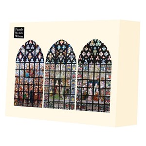 Puzzle Michele Wilson (A543-2500) - "Vitrail de Notre Dame d'Anvers" - 2500 pièces