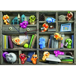 Ravensburger (19483) - "Bibliothèque Gelini" - 1000 pièces