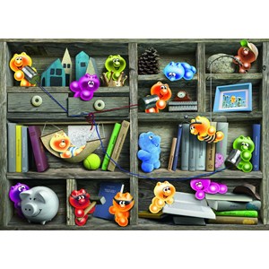 Ravensburger (19483) - "Bibliothèque Gelini" - 1000 pièces