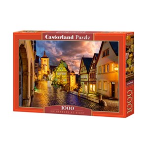 Castorland (C-103461) - "Rothenburg at Night" - 1000 pièces