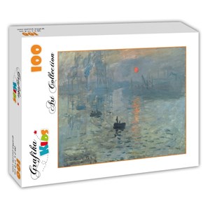 Grafika Kids (00089) - Claude Monet: "Impression au Soleil Levant, 1872" - 100 pièces