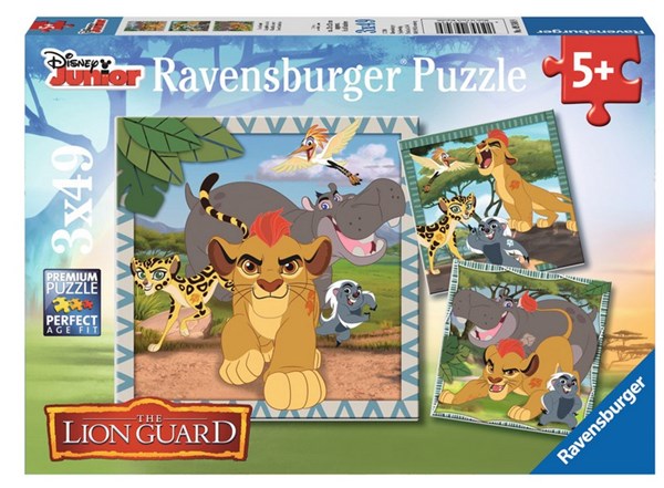 Ravensburger (09348) - "The Lion Guard" - 49 pièces