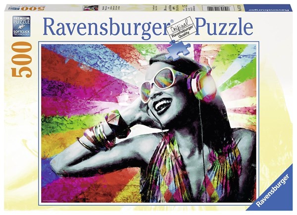 Ravensburger (14712) - "Music in the Ear" - 500 pièces