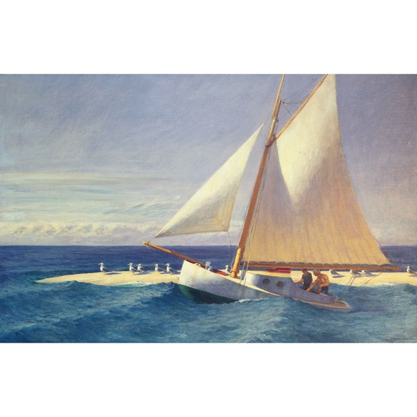 Puzzle Michele Wilson (A278-350) - Edward Hopper: "The Sailboat" - 350 pièces