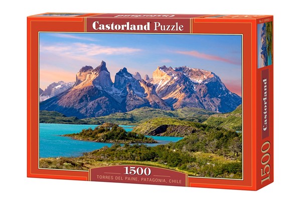 Castorland (C-150953) - "Parc national Torres del Paine en Patagonie, Chili" - 1500 pièces