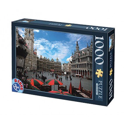 D-Toys (64288-FP01) - "Belgique, Bruxelles" - 1000 pièces