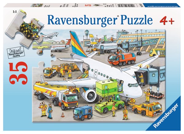 Ravensburger (08603) - "Activités de l'aéroport" - 35 pièces