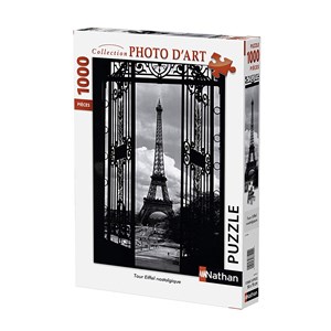 Nathan (87570) - "Tour Eiffel nostalgique" - 1000 pièces