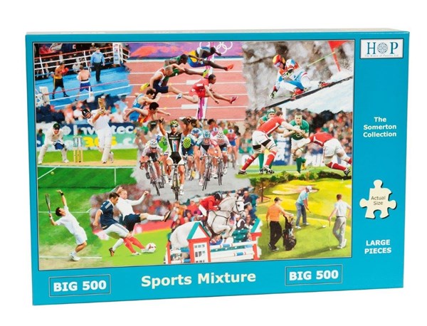 The House of Puzzles (3916) - "Sports Mixture" - 500 pièces