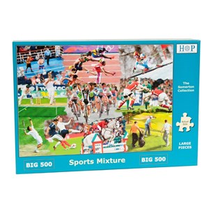 The House of Puzzles (3916) - "Sports Mixture" - 500 pièces
