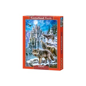 Castorland (C-151141) - "Loups devant le Château" - 1500 pièces