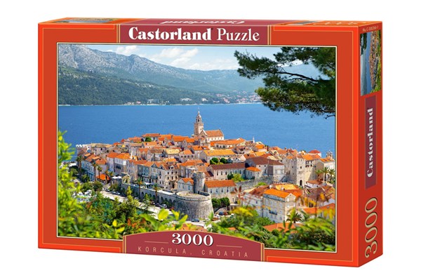 Castorland (C-300266) - "Croatia, Korcula" - 3000 pièces