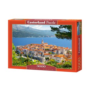 Castorland (C-300266) - "Croatia, Korcula" - 3000 pièces