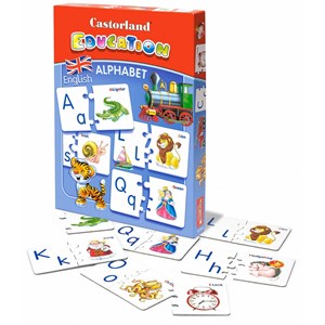 Castorland (E-043) - "Alphabet en Anglais" - 52 pièces