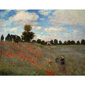 D-Toys (66961-IM02) - Claude Monet: "Les coquelicots" - 1000 pièces
