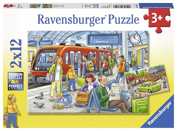 Ravensburger (07611) - "Please get in!" - 12 pièces