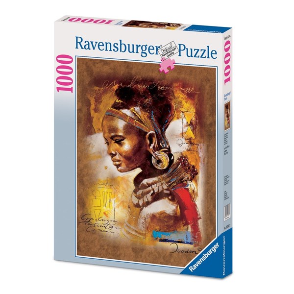 Ravensburger (15352) - "Jeune Africaine" - 1000 pièces