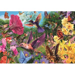 Jumbo (18328) - "Jardin de Colibris" - 1500 pièces