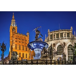 Castorland (B-52936) - "Neptune Fountain, Gdansk" - 500 pièces