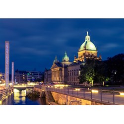 Grafika (02389) - "Bundesverwaltungsgericht, Leipzig, Allemagne" - 1000 pièces