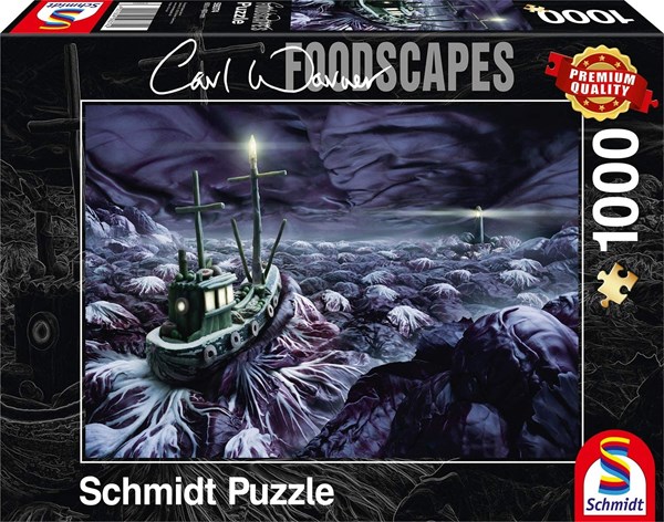 Schmidt Spiele (59374) - Carl Warner: "Stormy Sea" - 1000 pièces
