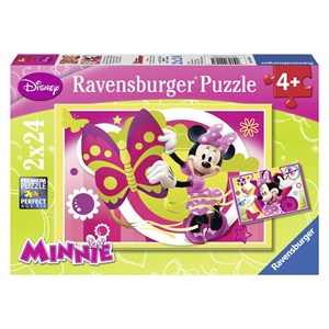 Ravensburger (09047) - "Une Journée avec Minnie" - 24 pièces