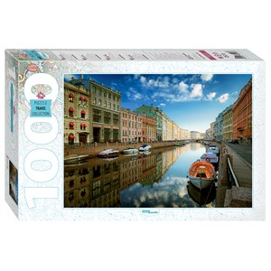 Step Puzzle (79113) - "Saint Petersburg, Moyka River" - 1000 pièces