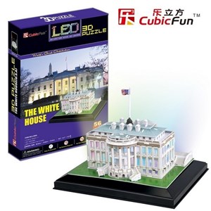 Cubic Fun (L504H) - "La Maison Blanche, Washington" - 56 pièces