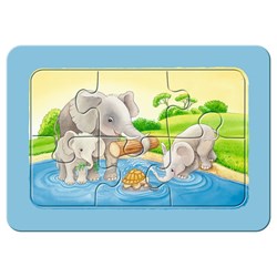 Ravensburger (06574) - "Animals of Africa" - 6 pièces