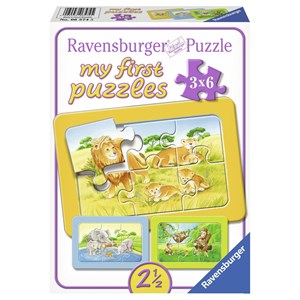Ravensburger (06574) - "Animals of Africa" - 6 pièces