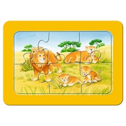 Ravensburger (06574) - "Animals of Africa" - 6 pièces