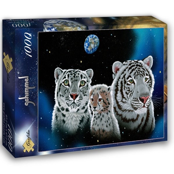 Grafika (02415) - Schim Schimmel, William Schimmel: "Gentle Family" - 1000 pièces