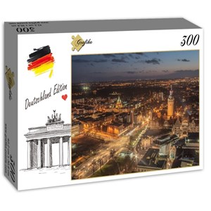 Grafika (02564) - "Deutschland Edition, Skyline, Leipzig, Allemagne" - 300 pièces